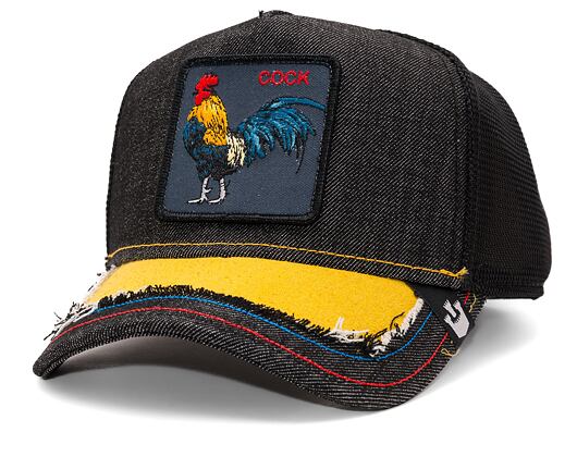 Kšiltovka Goorin - Silky Cock Trucker - Black