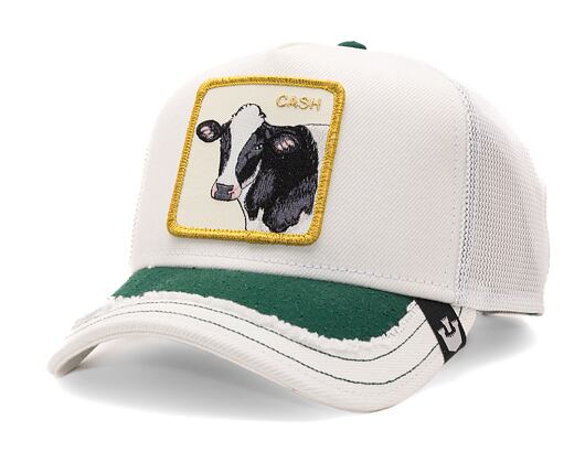 Kšiltovka Goorin - Silky Cow Trucker - White