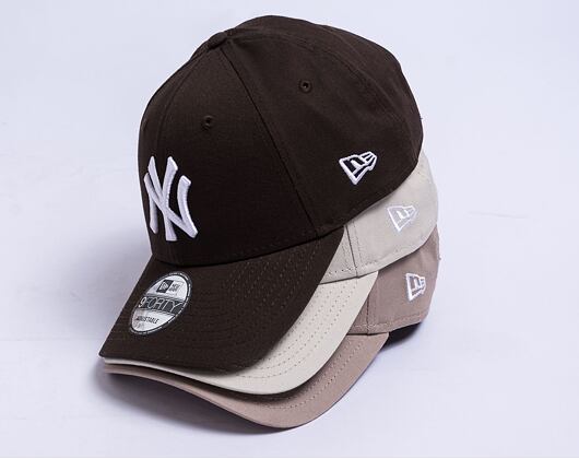Kšiltovka New Era - MLB Essential 9FORTY - NY Yankees - Stone / White