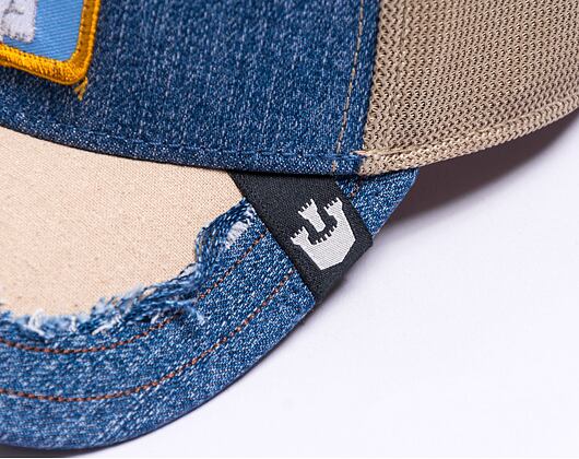 Kšiltovka Goorin - Silky Rabbit Trucker - Denim