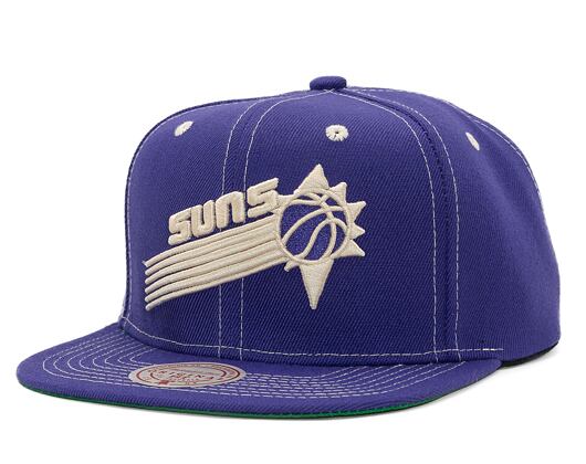 Kšiltovka Mitchell & Ness Contrast Natural Snapback Hwc Phoenix Suns Purple