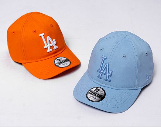 Dětská kšiltovka New Era 9FORTY Kids MLB League Essential Los Angeles Dodgers - Pastel Blue