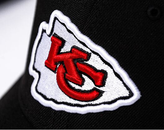 Kšiltovka New Era 39THIRTY NFL Team Logo Kansas City Chiefs - Black