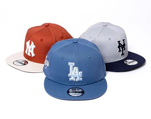 Kšiltovka New Era 9FIFTY MLB Patch Los Angeles Dodgers Retro - Uniform Blue / Pastel Blue