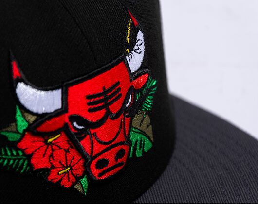 Kšiltovka New Era 9FIFTY NBA Floral Chicago Bulls - Black / Graphite