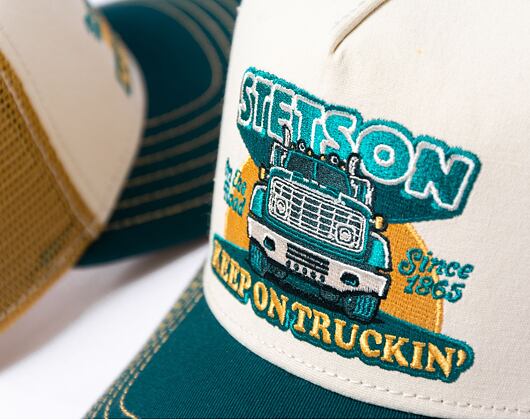 Dětská Kšiltovka Stetson - Trucker Cap Keep On Trucking - 47