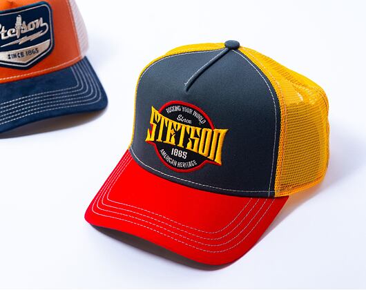 Kšiltovka Stetson - Trucker Cap Rocking Your World - 89