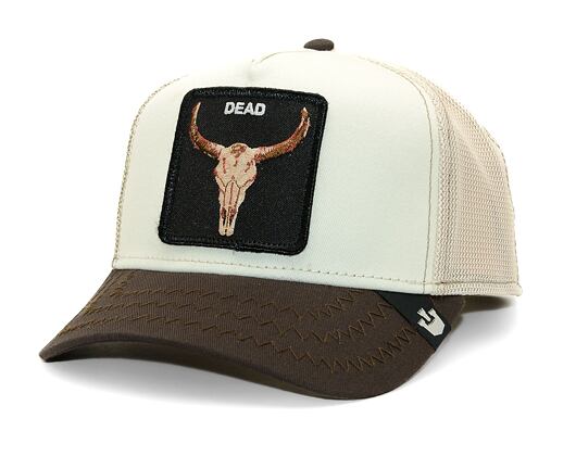 Kšiltovka Goorin - Trucker - The Dead Skull - Brown
