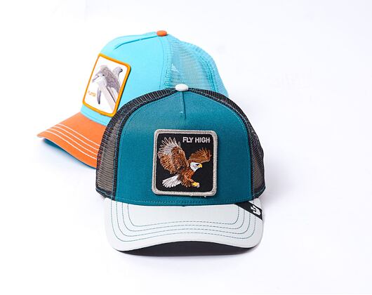 Kšiltovka Goorin - Trucker - Eagle Fan - Emerald