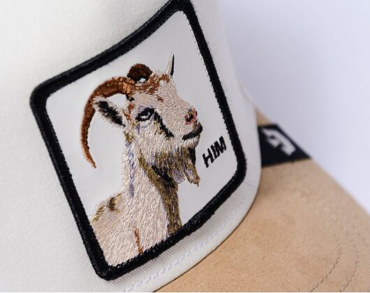 Kšiltovka Goorin - Trucker - The Suede Goat - Him - Tan