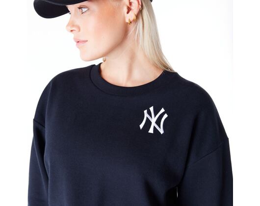 Dámská Mikina New Era - MLB Essential Crewneck - NY Yankees - Black / White