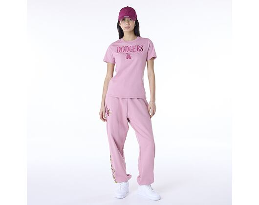 Dámské Triko New Era - MLB Graphic Tee - LA Dodgers - Pink
