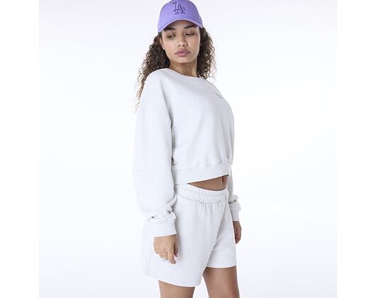 Dámská Mikina New Era - MLB Essential Crewneck - LA Dodgers - Heather Grey