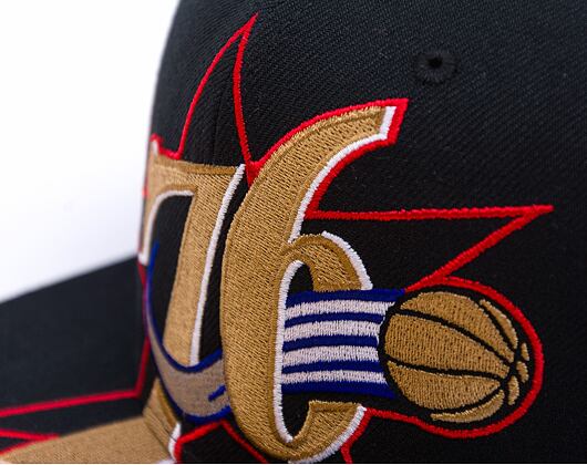 Kšiltovka Mitchell & Ness - Philadelphia 76Ers - Big Time Snapback Hwc - Black