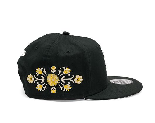 Kšiltovka New Era - MLB Floral 9FIFTY - LA Dodgers - Black / White