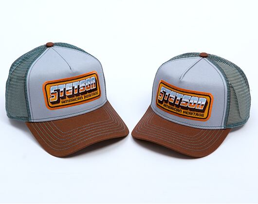 Kšiltovka Stetson - Trucker Cap Chrome - 62