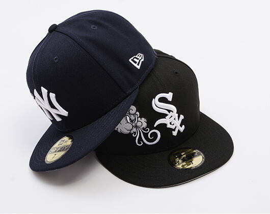 Kšiltovka New Era - MLB Food Icon 59FIFTY - Chicago White Sox - Black / White