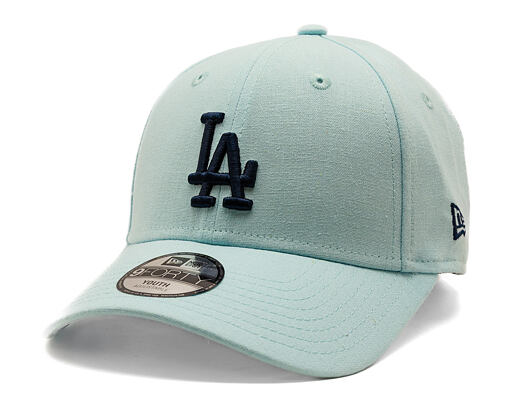 Dětská Kšiltovka New Era - MLB Linen 9FORTY - LA Dodgers - Blue / Navy
