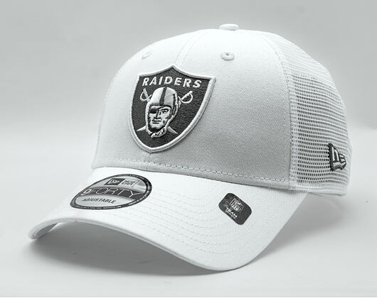Kšiltovka New Era - NFL Homefield Trucker 9FORTY - Las Vegas Raiders - White