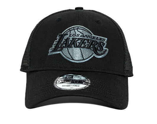 Kšiltovka New Era - NBA Homefield Trucker 9FORTY - LA Lakers - Black / Grey