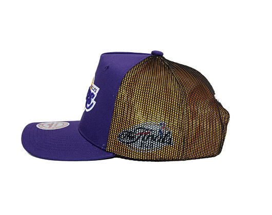 Kšiltovka Mitchell & Ness - NBA Tremor Trucker - LA Lakers - Purple