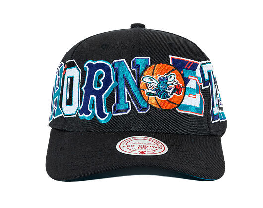 Kšiltovka Mitchell & Ness - NBA Hyper Type Pro Snapback HWC - Charlotte Hornets - Black