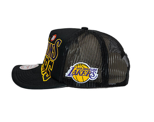 Kšiltovka Mitchell & Ness - NBA Big Champ Trucker - LA Lakers - Black