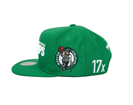Kšiltovka Mitchell & Ness - NBA Winners Circle Snapback - Boston Celtics - Green