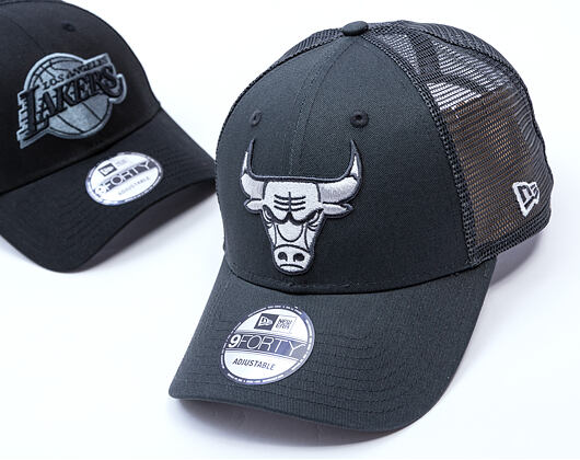 Kšiltovka New Era - NBA Homefield Trucker 9FORTY - Chicago Bulls - Grey