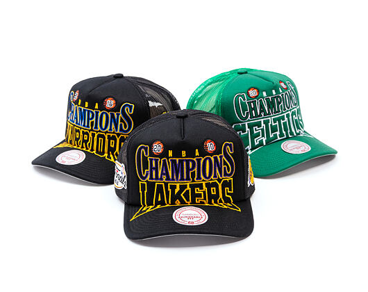 Kšiltovka Mitchell & Ness - NBA Big Champ Trucker - LA Lakers - Black