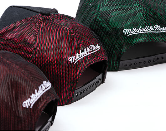 Kšiltovka Mitchell & Ness - NBA Tremor Trucker - Miami Heat - Black