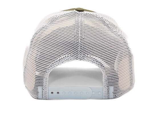Kšiltovka New Era - MLB League Essential 9FORTY Trucker - NY Yankees - New Olive