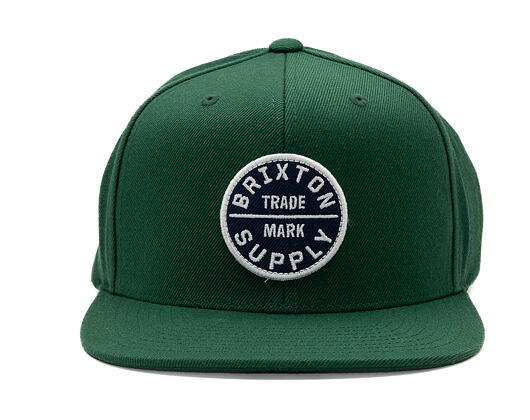 Kšiltovka Brixton - Oath Iii Snapback - Pine Needle/Pine Needle