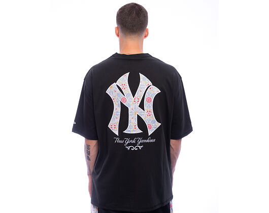 Triko New Era - MLB Infill Oversized Tee - NY Yankees - Black