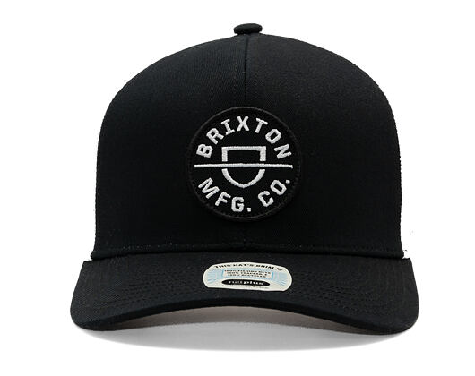 Kšiltovka Brixton - Crest Mp Mesh Cap - Black