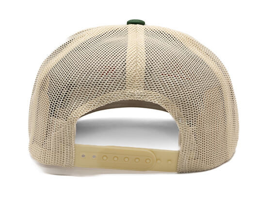 Kšiltovka Brixton - Alpha Block X C Mp Mesh Cap - Dark Forest/Off White