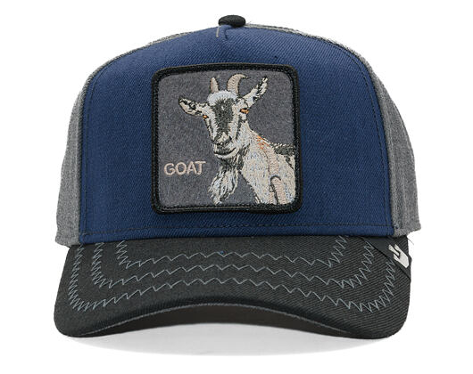 Kšiltovka Goorin - Goat Field 100 - Navy