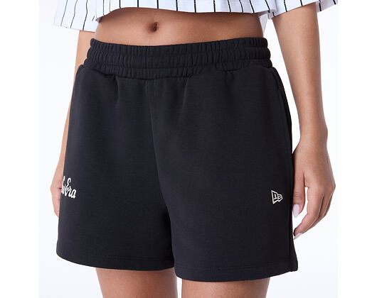 Dámské Kraťasy New Era - Script Shorts - Black