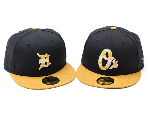 Kšiltovka New Era - MLB 59FIFTY Day - Baltimore Orioles - Black