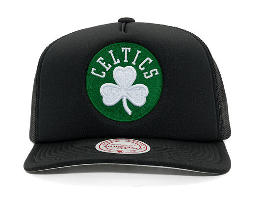 Kšiltovka Mitchell & Ness - Hidden Trucker - Boston Celtics - Black