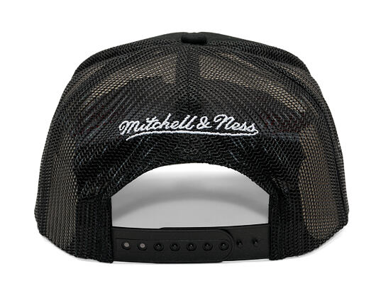 Kšiltovka Mitchell & Ness - Evergreen Trucker - San Jose Sharks - Black