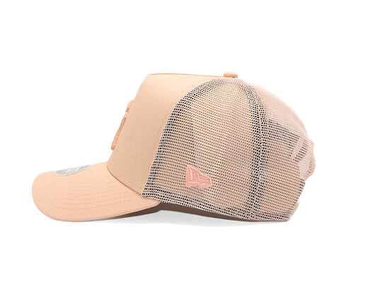 Dámská Kšiltovka New Era - MLB League Essential 9FORTY Trucker - NY Yankees - Light Pink