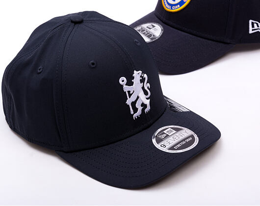Kšiltovka New Era - Recycled 9SEVENTY Stretch-Snap - Chelsea FC Lion Crest - Navy