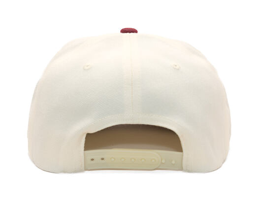 Kšiltovka Brixton - Crest C Mp Snapback - Port/Off White
