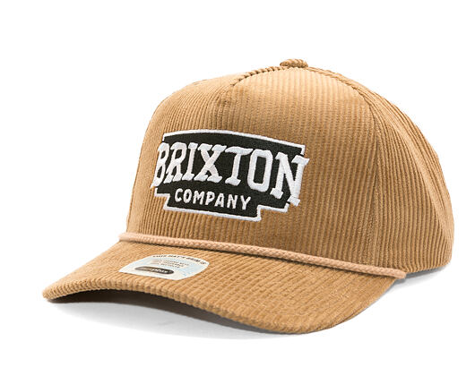 Kšiltovka Brixton - Pierson C Np Mp Snpk - Sand Corduroy