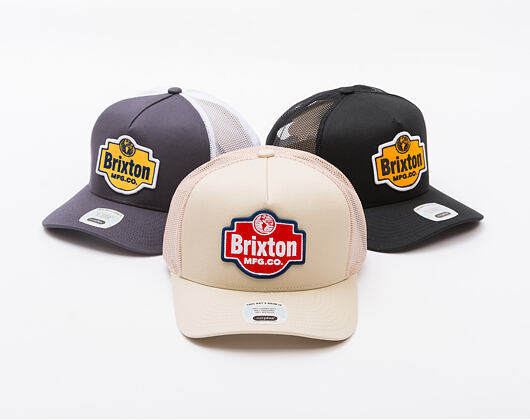 Kšiltovka Brixton - International C Np Mp Trucker - Sand/Sand