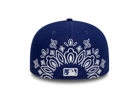 Kšiltovka New Era - MLB Paisley Bandana 59FIFTY - LA Dodgers - Dark Royal