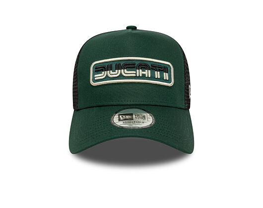 Kšiltovka New Era - DUCATI MOTOR Seasonal 9FORTY Trucker - Dark Green