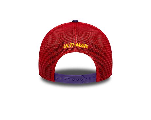 Kšiltovka New Era - UFC MMA Promo Cap 9FORTY Trucker - Cream / Purple
