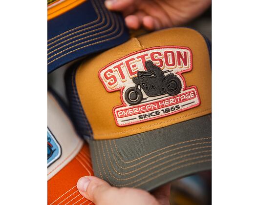 Kšiltovka Stetson - Trucker Cap Motorcycle - 57